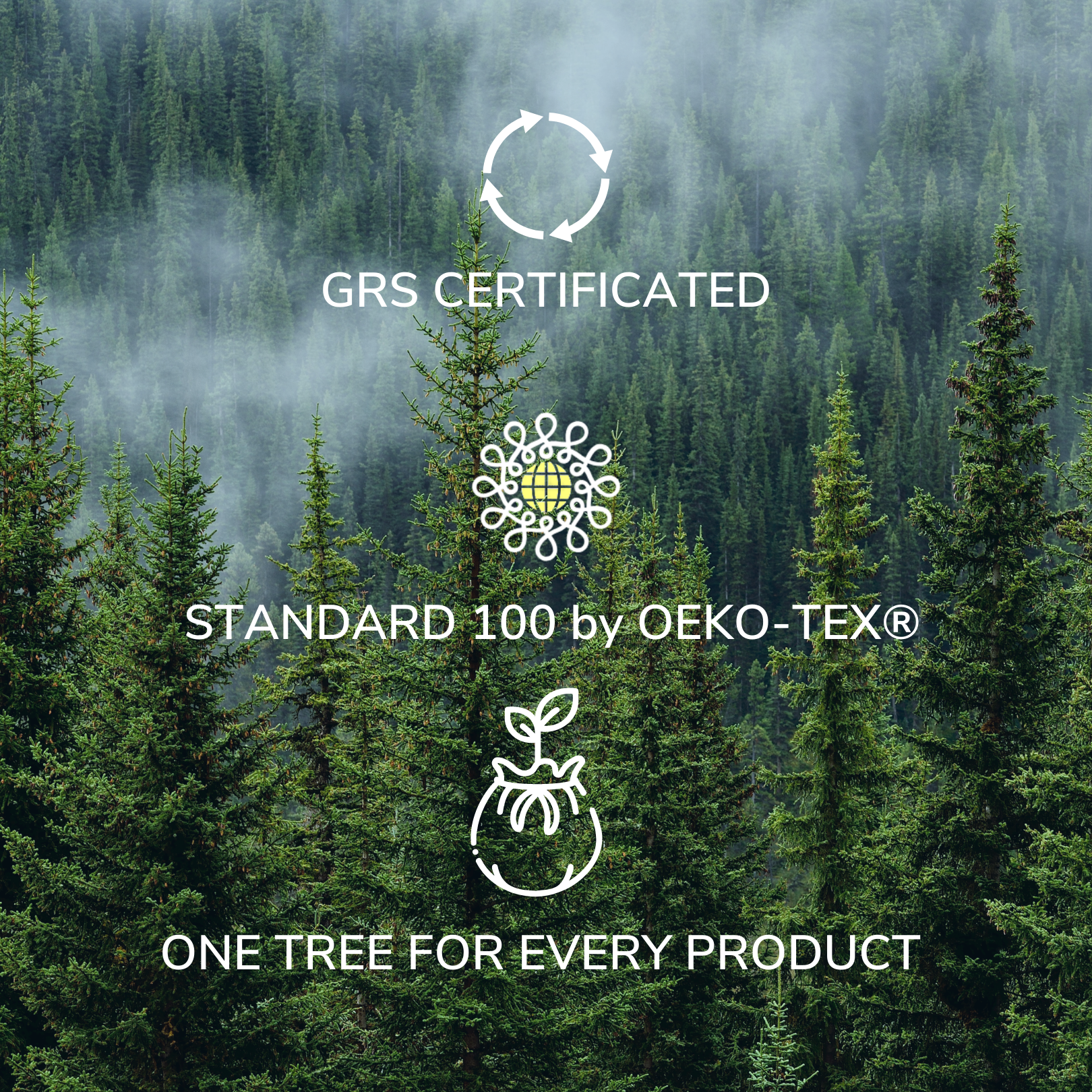 Microfaser-Handtuch von Eulalia Blankets |  ÖkoTex 100 | GRS Zertifikat | ein Baum für jedes Eulalia Produkt